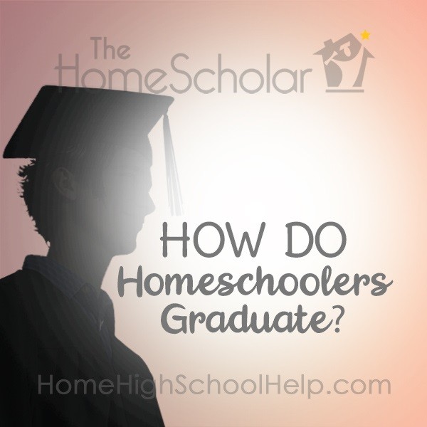 how do homeschoolers graduate with words
