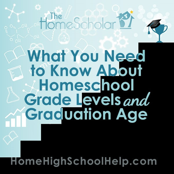 hoemschool grade levels and graduation age
