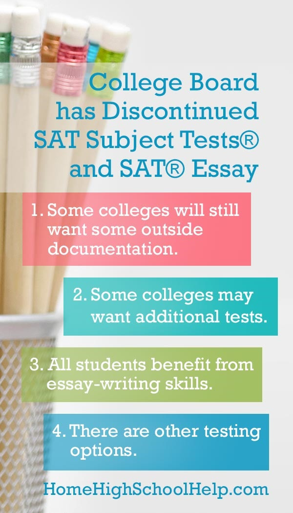 College Board discontinues SAT subject tests and essay as a result