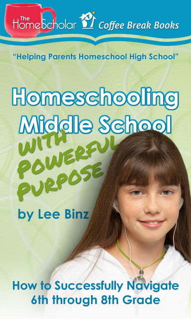 book excerpt Homeschooling Middle School with Powerful Purpose book cover
