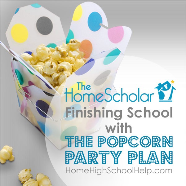 finishing the year with the popcorn party plan title