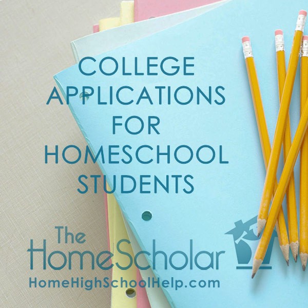 College Applications for Homeschool Students