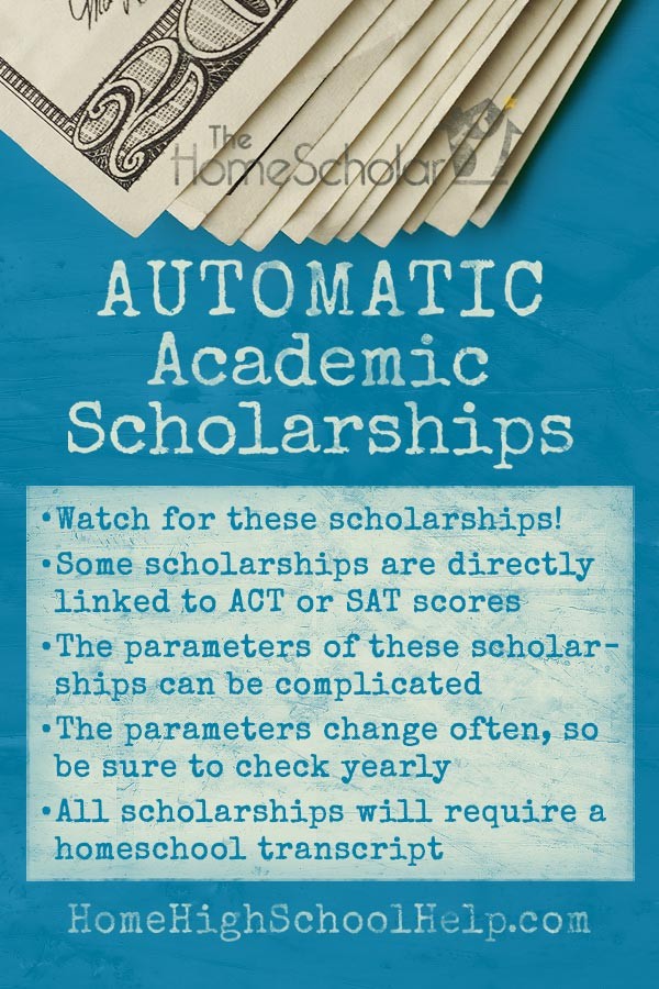Automatic Academic Scholarships