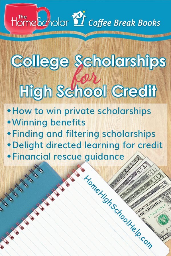 book excerpt college scholarships for high school credit pin