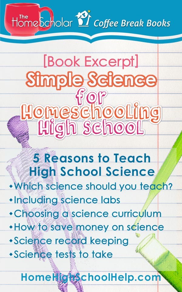 book excerpt simple science for homeschooling high school pin