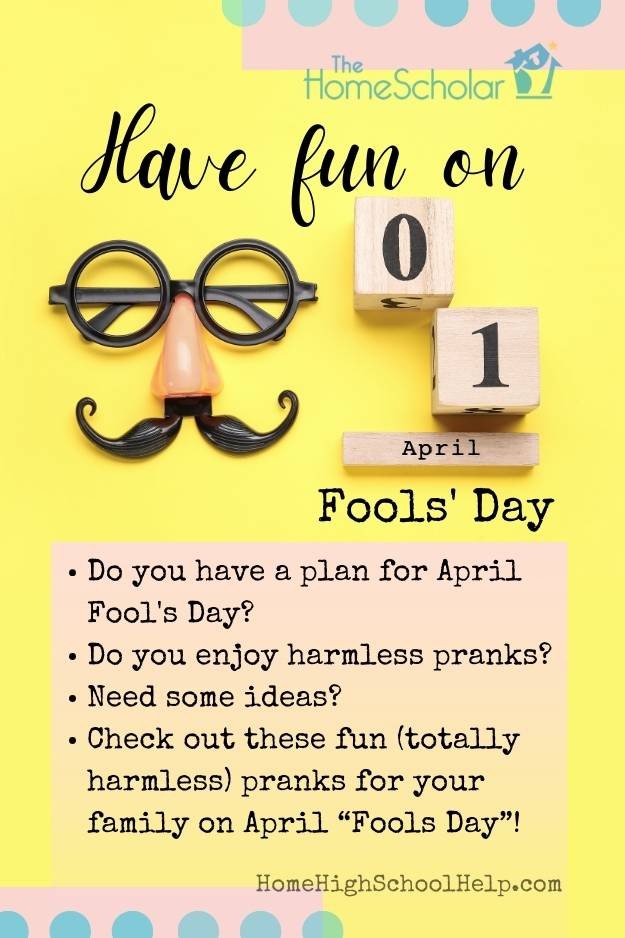 have fun on april fool's day pin