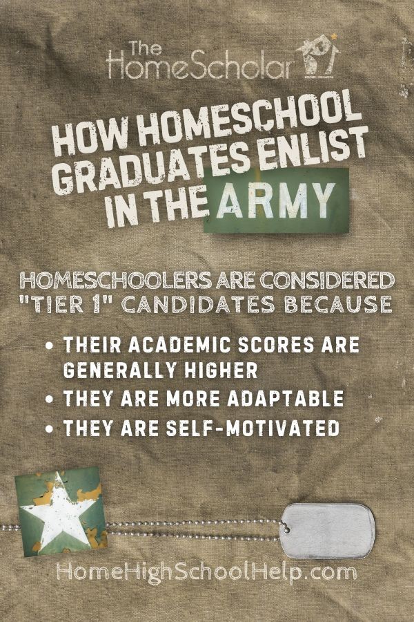 How Homeschool Graduates Enlist in the Army