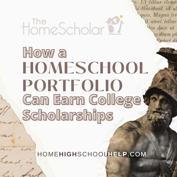 Homeschool Portfolio College Scholarships