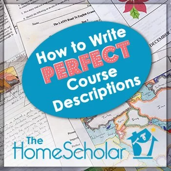 3 Writing Prompts for Homeschool Course Descriptions