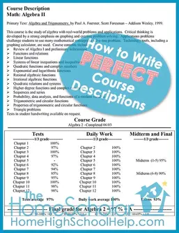 How to Write Perfect Course Descriptions